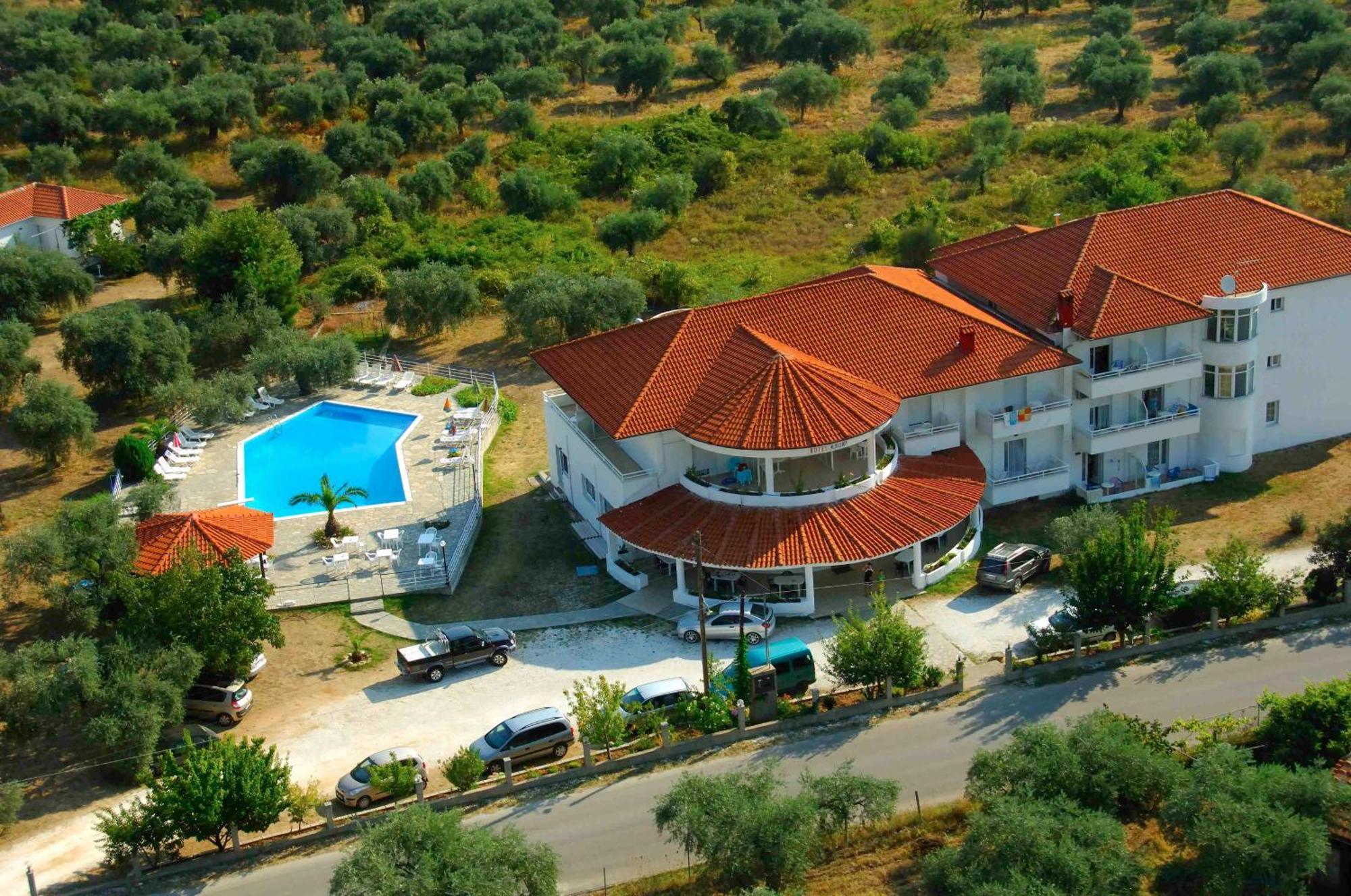 Achillion Hotel Skala Potamia  Eksteriør billede